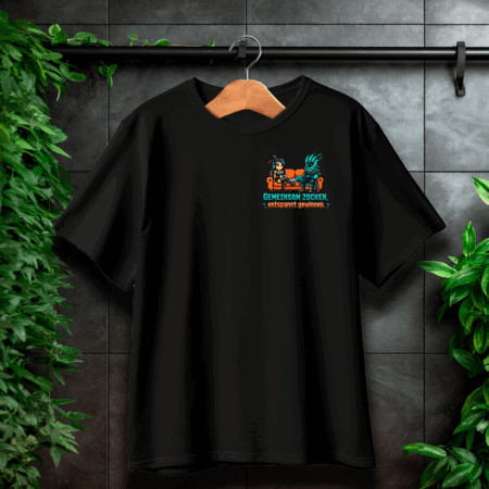 Casual Couch T-Shirt Logo Front/Backprint