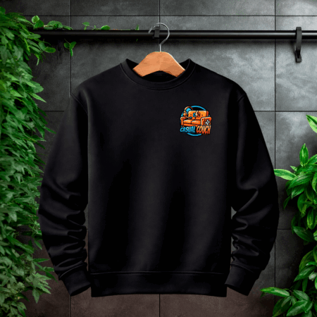 Casual Couch Sweatshirt Brust