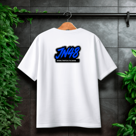 JN48 Center Backside Weiß T-Shirt