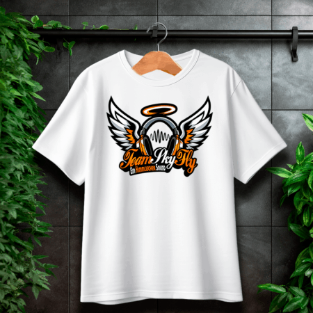 SkyFly T-Shirt Frontal Weiß