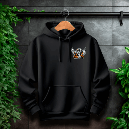 SkyFly Hoodie Brust Logo
