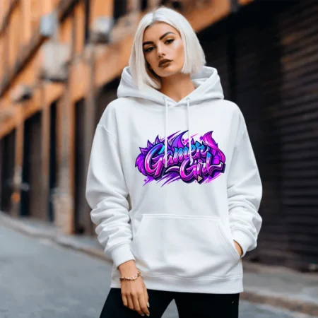 GamerGirl Hoodie – Streamer Merch & Streetwear