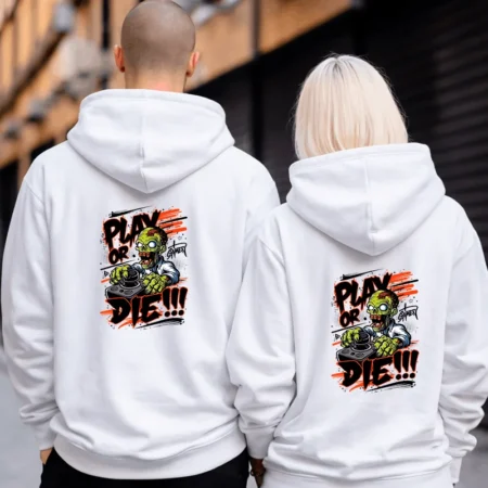 PlayDie Hoodie – Streamer Merch & Streetwear