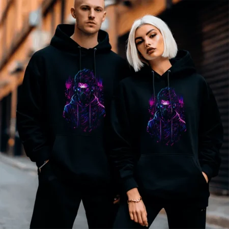 Cyberpunk Hoodie – Streamer Merch & Streetwear