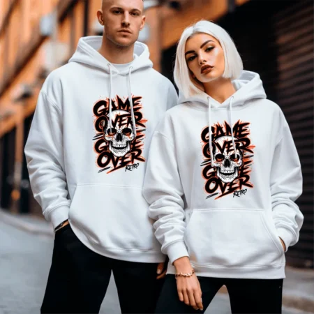 GameOver Hoodie – Streamer Merch & Streetwear