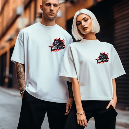 Wolvez T Shirt Brust – Streamer Merch & Streetwear