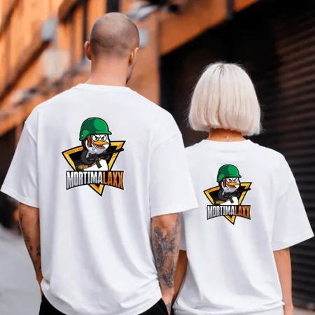 Mortimalaxx T-Shirt Weiß – Streamer Merch & Streetwear