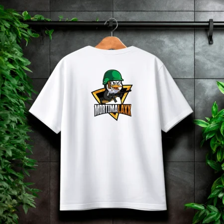 Mortimalaxx T-Shirt Weiß