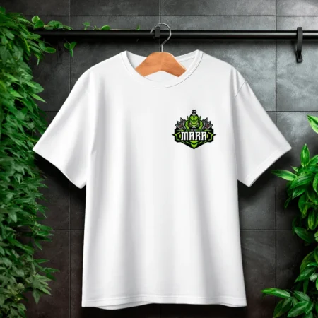 Mara T-Shirt Brust Weiß