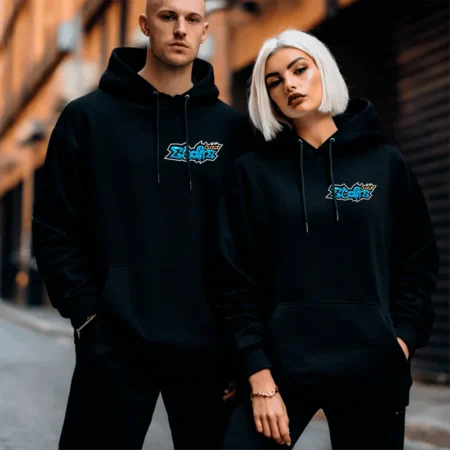 DrEddiie Hoodie Front/Backprint – Streamer Merch & Streetwear