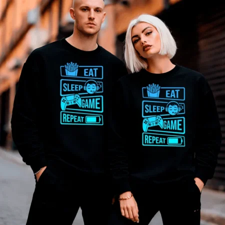 EatSleep Sweatshirt – Streamer Merch & Streetwear