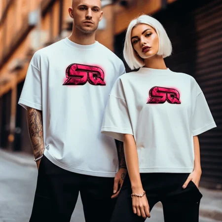 SmolnQuick T-Shirt Effekte Weiß – Streamer Merch & Streetwear