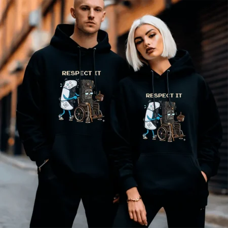 Respecit It Hoodie – Streamer Merch & Streetwear