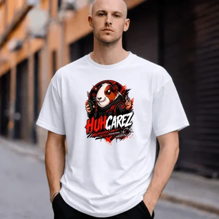HuhCarez T-Shirt Frontal – Streamer Merch & Streetwear