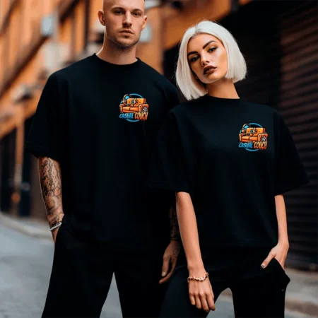 Casual Couch T-Shirt Brust – Streamer Merch & Streetwear