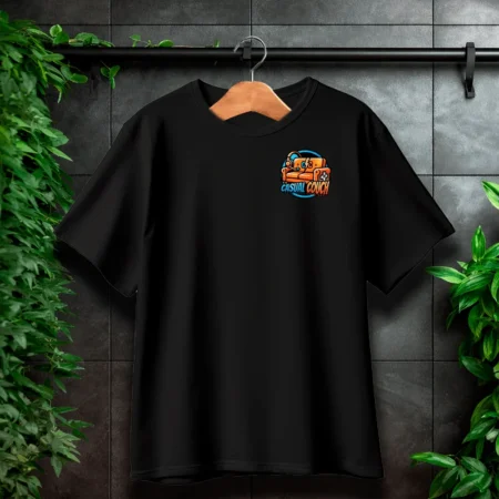 Casual Couch T-Shirt Brust