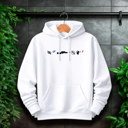 JN48 Hoodie Weiß BishBashBosh