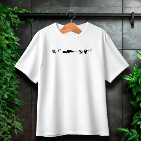 JN48 T-Shirt Weiß BishBashBosh
