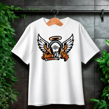 SkyFly T-Shirt Frontal Weiß
